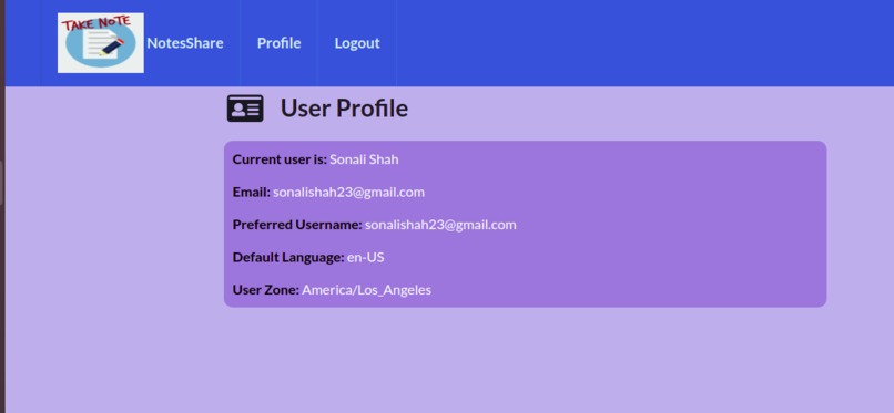 NotesShare – screenshot 1
