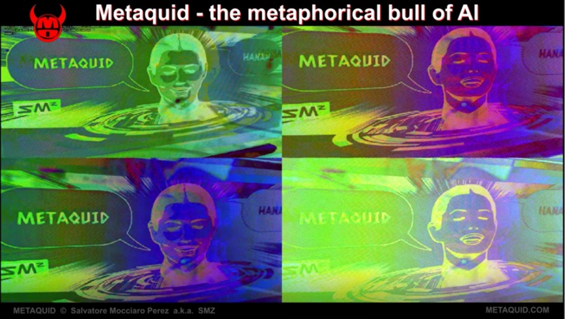 Metaquid - the metaphorical bull of AI – screenshot 2