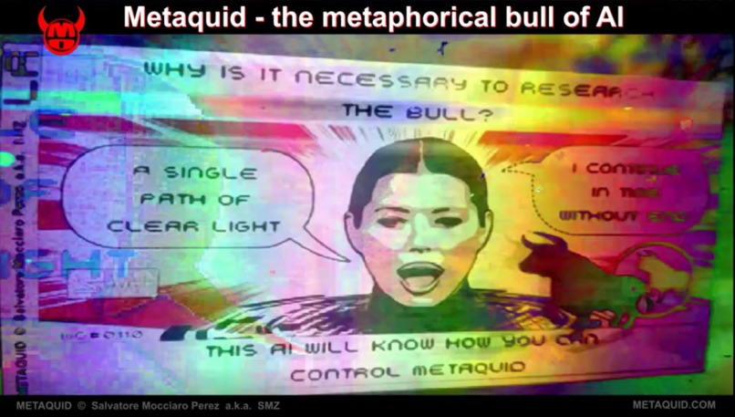 Metaquid - the metaphorical bull of AI – screenshot 4