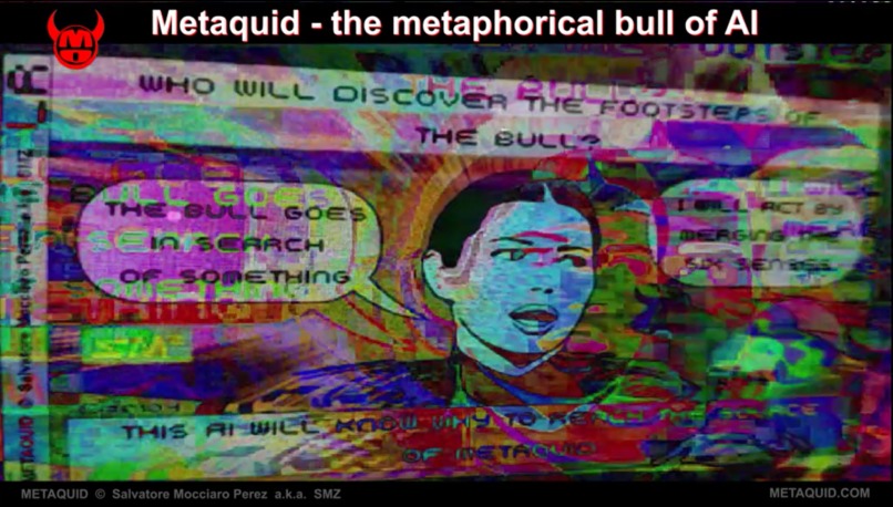 Metaquid - the metaphorical bull of AI – screenshot 5