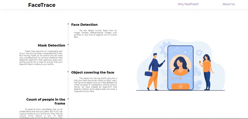 FaceTrace – screenshot 2