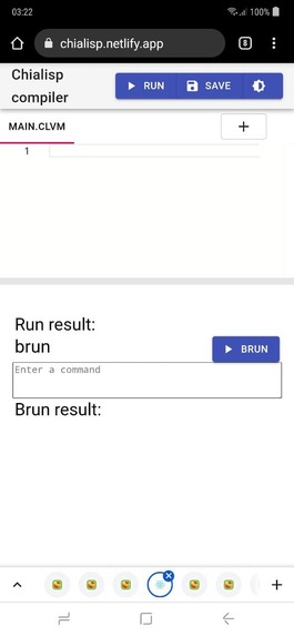 Chialisp online compiler – screenshot 4