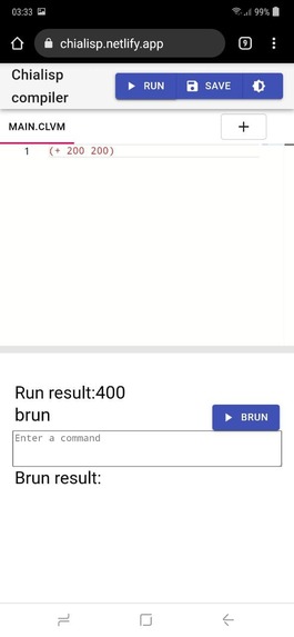 Chialisp online compiler – screenshot 6