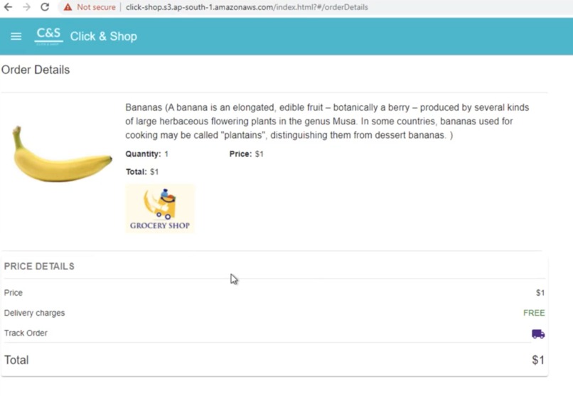 Click and Shop – screenshot 1