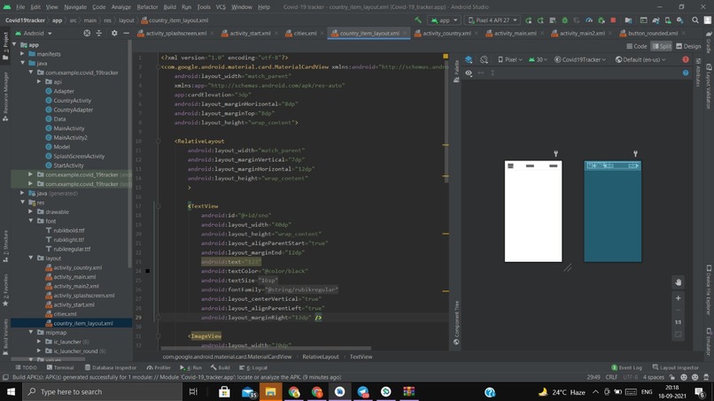 Covid19 Tracker – screenshot 4
