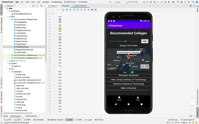 CollegeScope – screenshot 1