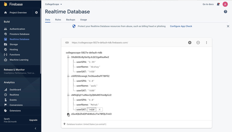 CollegeScope – screenshot 4