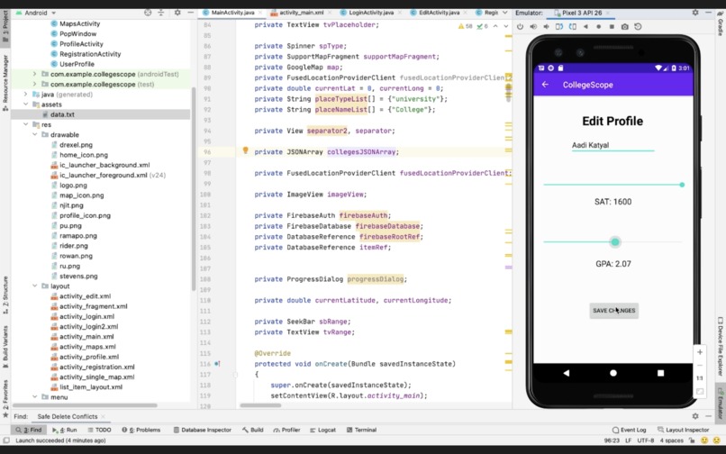 CollegeScope – screenshot 3