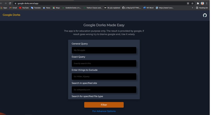 Google Search like the Pro – screenshot 2