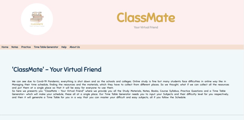 ClassMate – screenshot 1