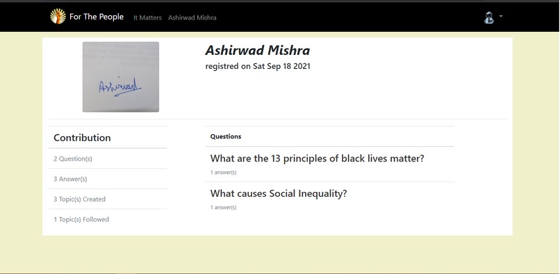 For The People – screenshot 4