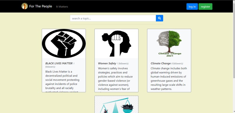 For The People – screenshot 1