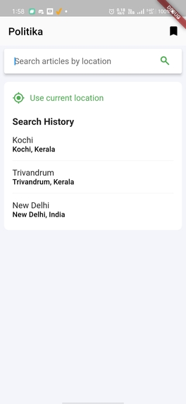 Politika – screenshot 2