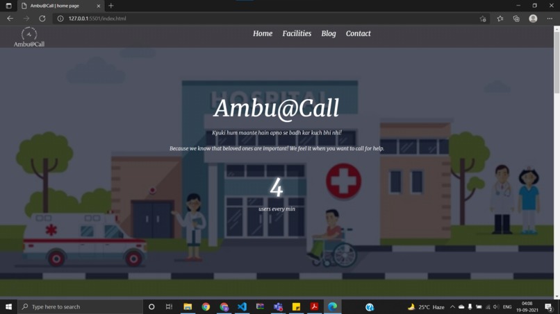 Ambu@Call - your medicare amigo! – screenshot 1