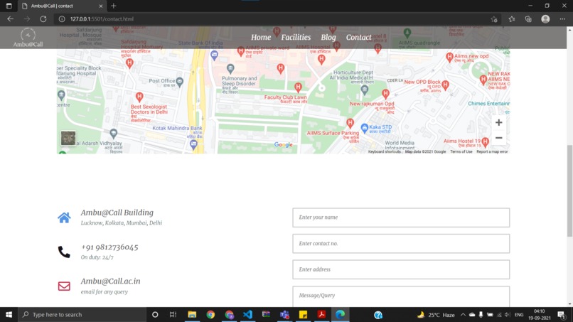 Ambu@Call - your medicare amigo! – screenshot 2