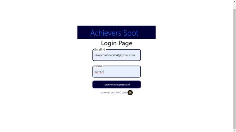 Achievers spot – screenshot 1