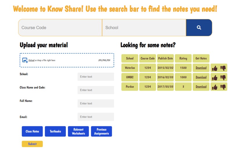 Know Share – screenshot 1