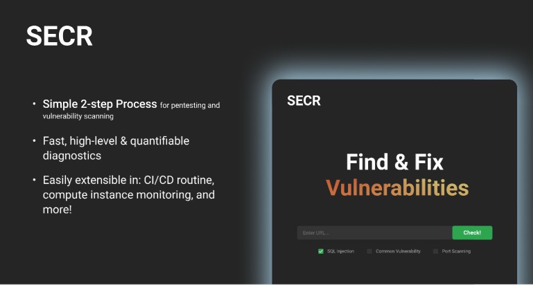 SECR – screenshot 2