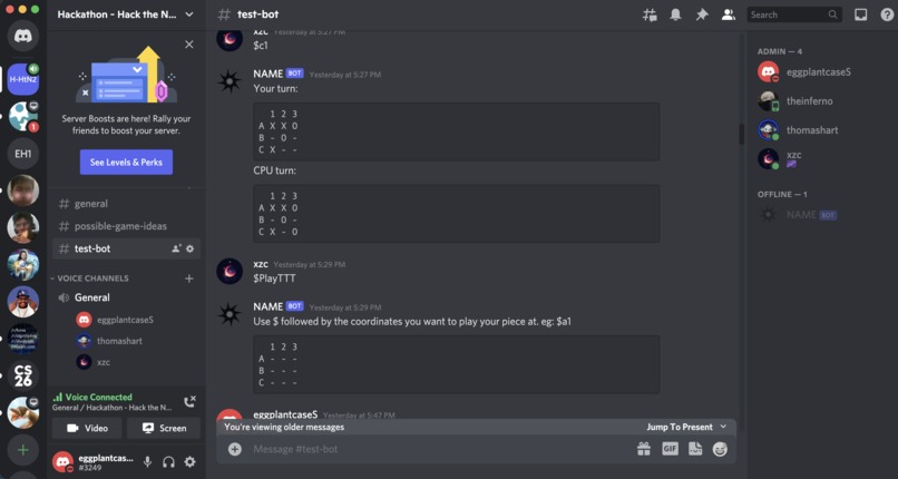 Discord Game Bot – screenshot 4