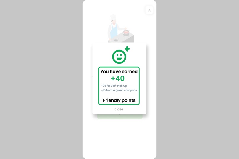 Food delivery + Waste Tracker system – screenshot 3