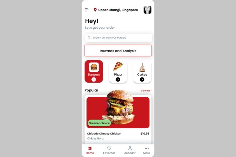 Food delivery + Waste Tracker system – screenshot 1