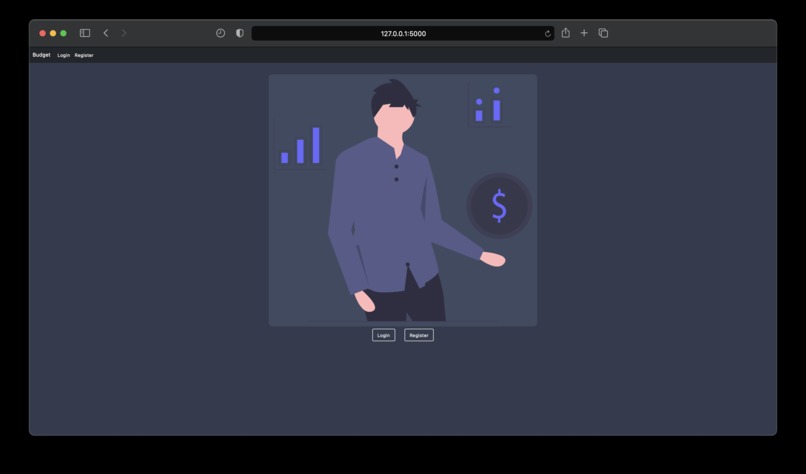 Budget Visualizer – screenshot 1
