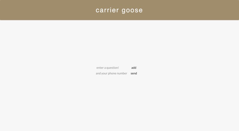 Carrier Goose – screenshot 1