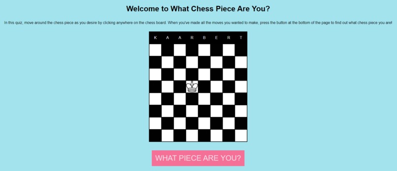 Chess Piece Personality Program – screenshot 1