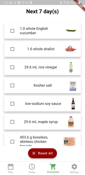 RecipeReady – screenshot 2