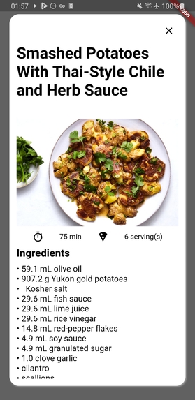 RecipeReady – screenshot 4