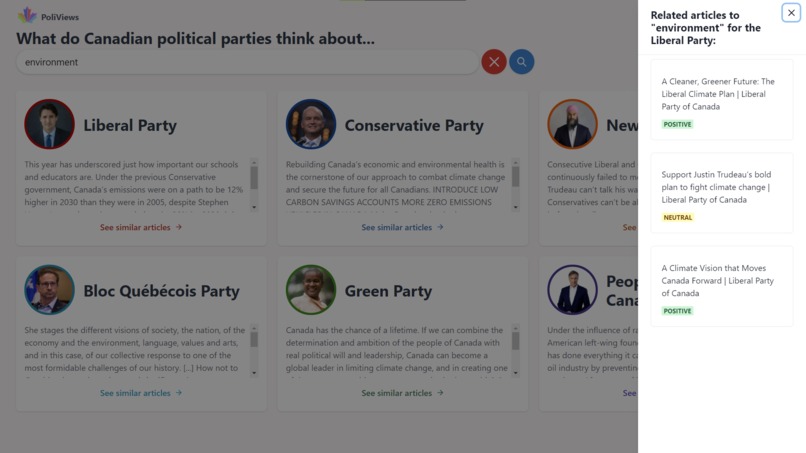 PoliViews – screenshot 2