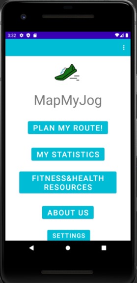 MapMyJog – screenshot 1
