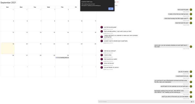 Chatr Planr – screenshot 2