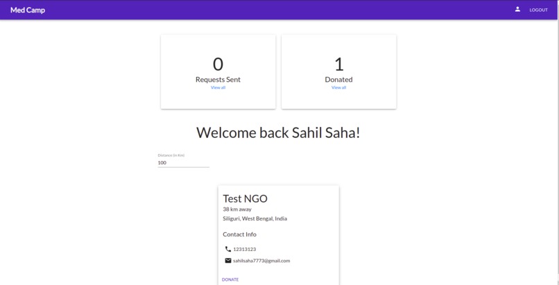 MedCamp – screenshot 2