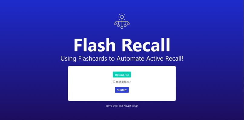 FlashRecall – screenshot 1