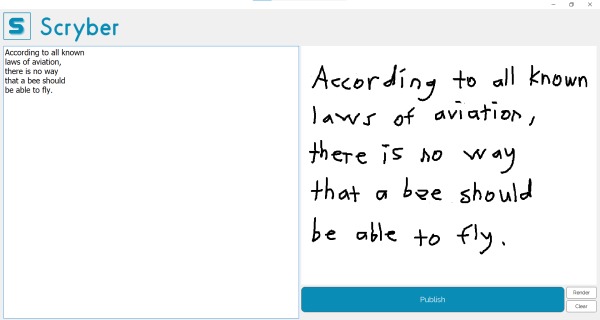 Scryber – screenshot 3