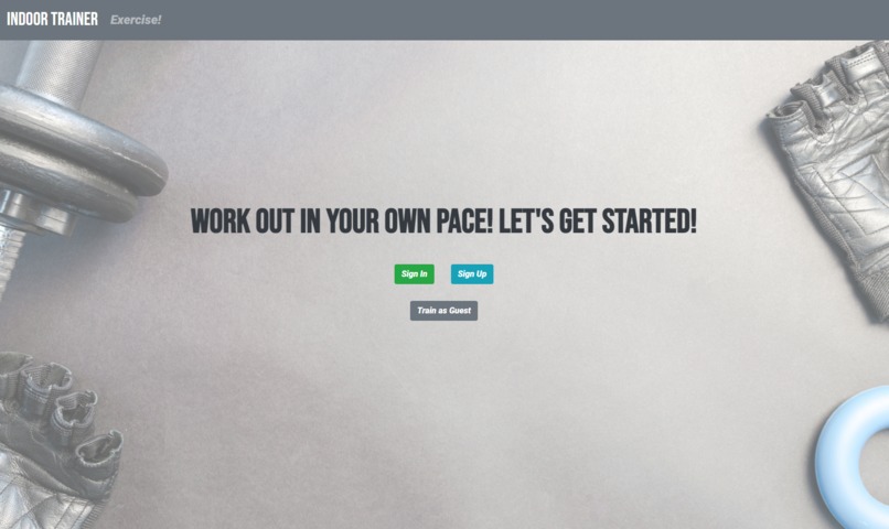 Indoor Trainer – screenshot 1