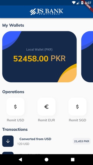 JS BANK Remittance – screenshot 5