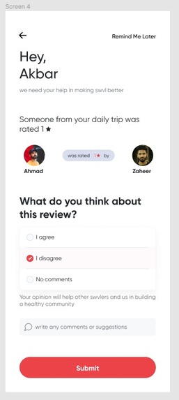 Peer to peer Appreciation System – screenshot 4