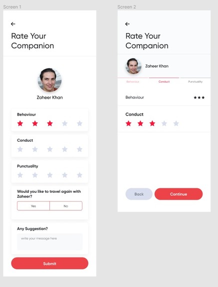 Peer to peer Appreciation System – screenshot 2