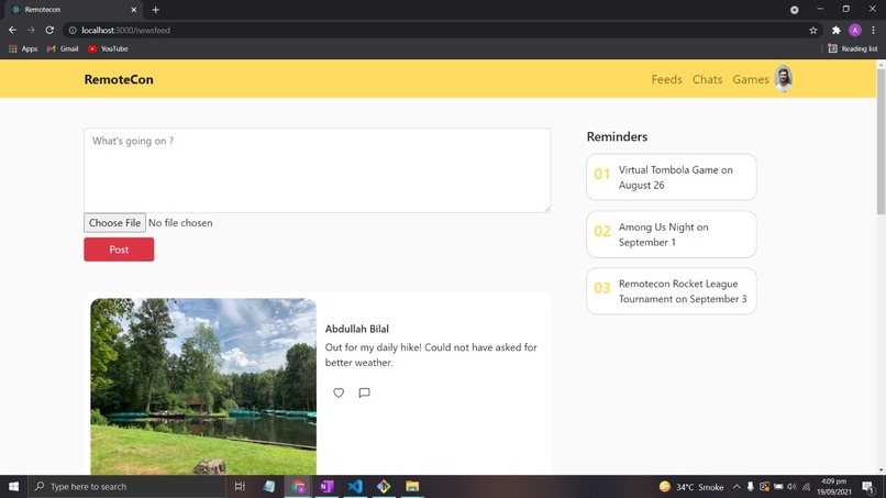 Remotecon – screenshot 2