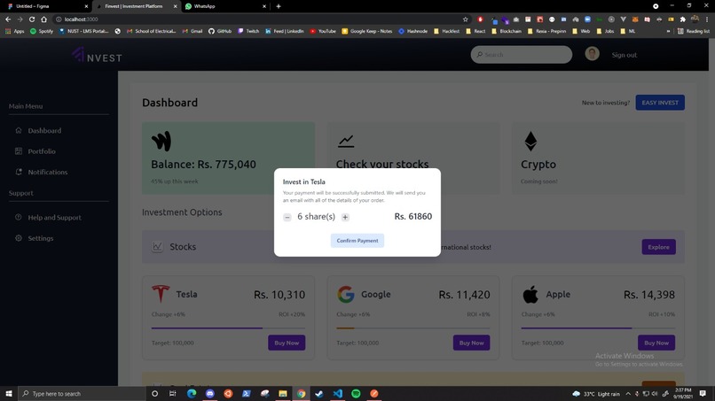 Finvest – screenshot 5