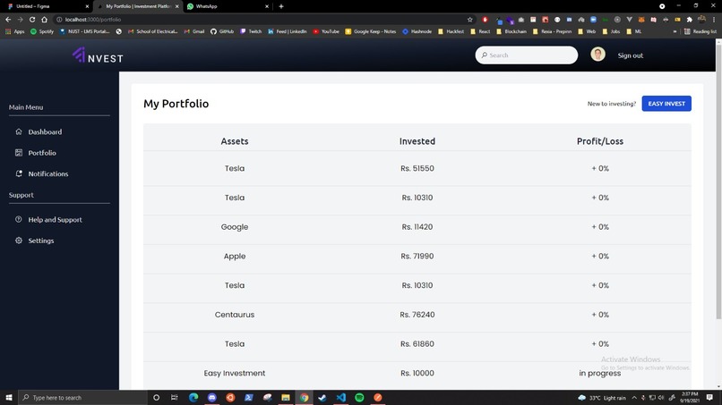 Finvest – screenshot 4