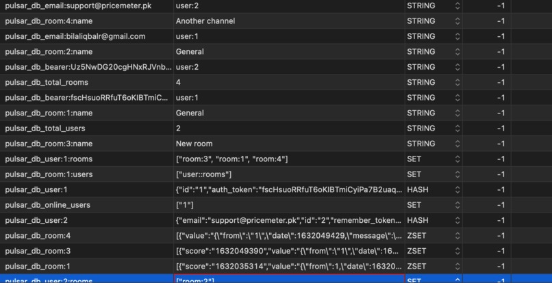 Pulsar Chat App – screenshot 1