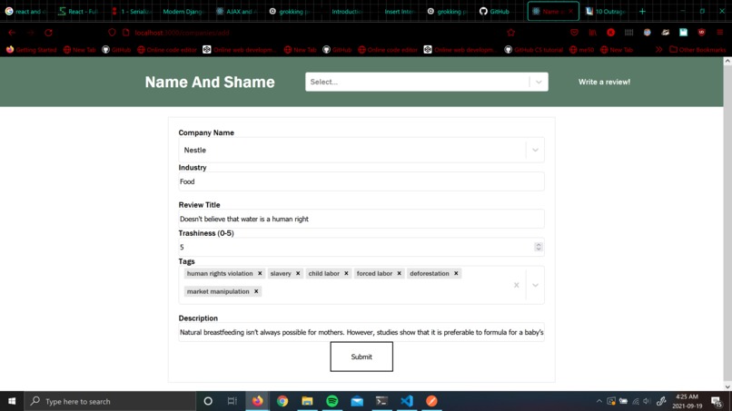Name and Shame – screenshot 1
