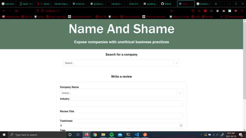 Name and Shame – screenshot 2