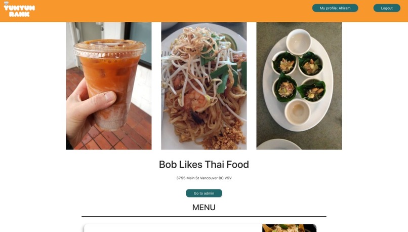 YumYumRank – screenshot 3