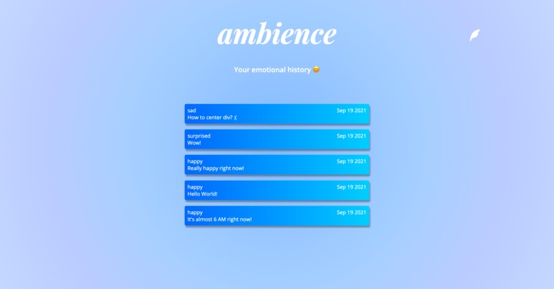 ambience – screenshot 3