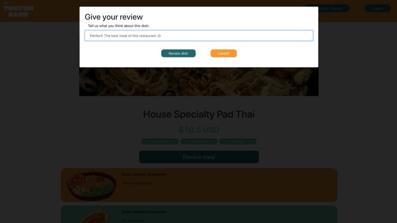 YumYumRank – screenshot 6
