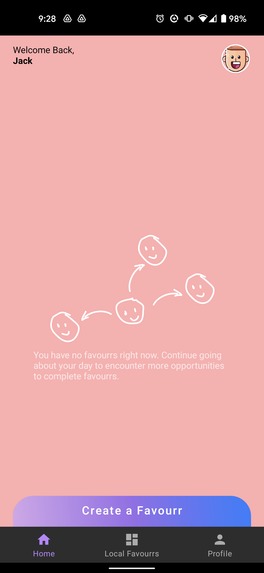 Favourr – screenshot 3